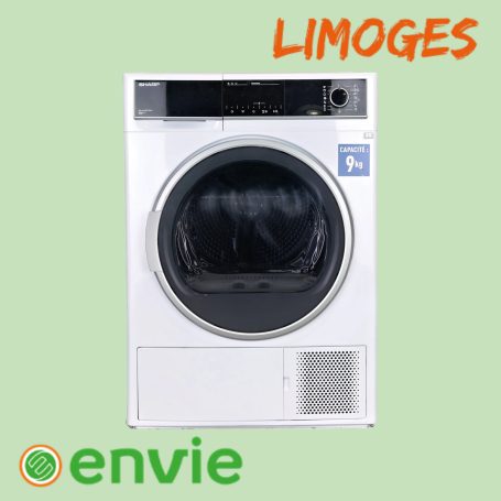 Séche Linge frontal SHARP KD-HHH9S7EW2