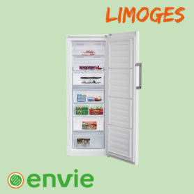 Congélateur Armoire BEKO RFNE290E33W