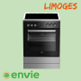 Cuisinière Elec. BEKO FSE67301XCS